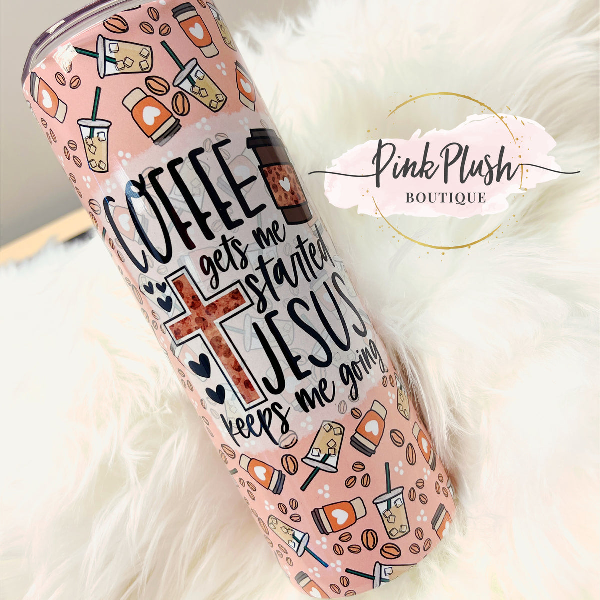 Coffee and Jesus 20oz Tumber