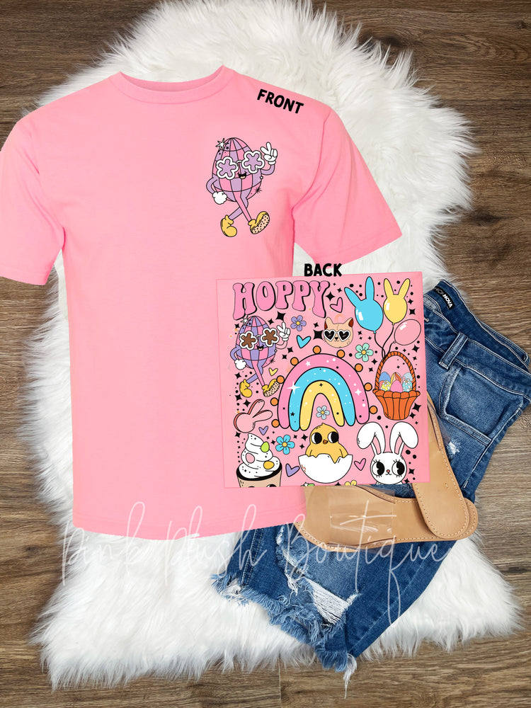 
            
                Load image into Gallery viewer, NEW! &amp;quot;Hoppy Easter&amp;quot; Mama / Mini Tshirt
            
        