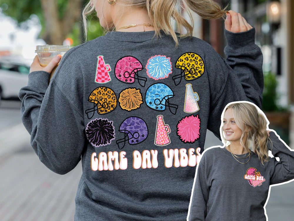 
            
                Load image into Gallery viewer, NEW! &amp;quot;Game DAY Vibes&amp;quot; Tshirt - Pink Plush Exclusive
            
        