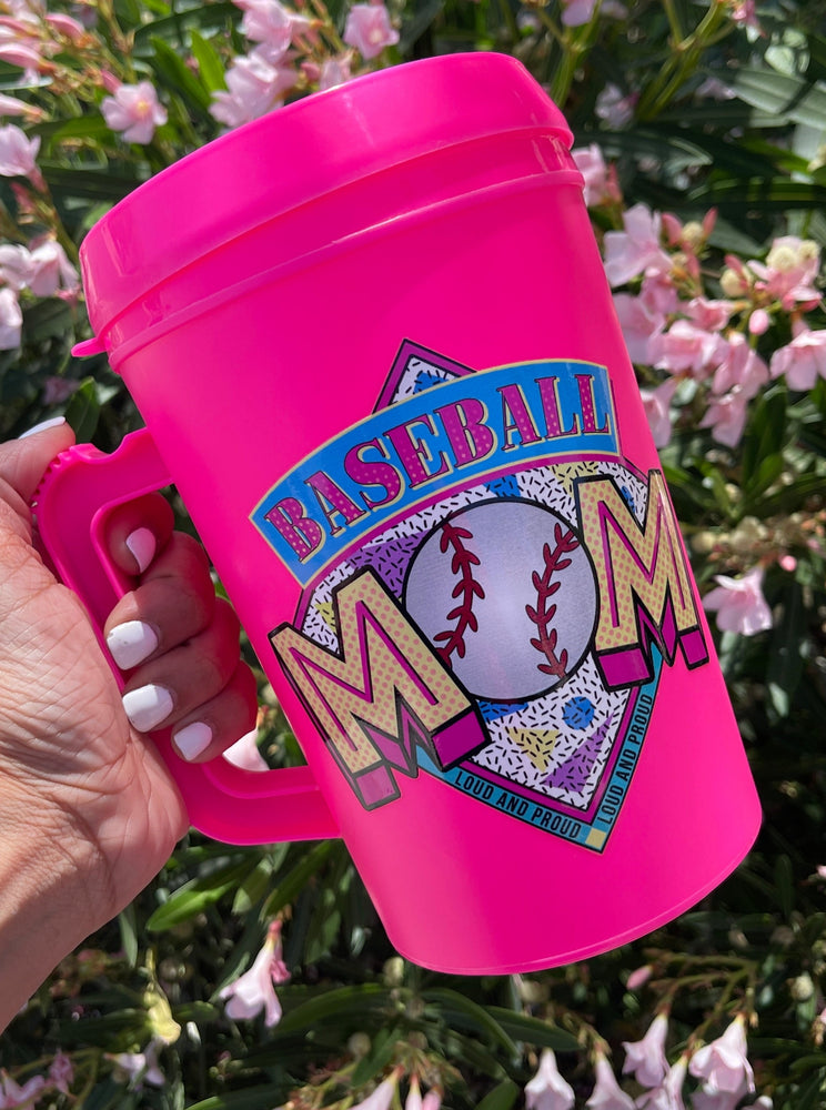 "Baseball MOM" Mega Mug 34oz