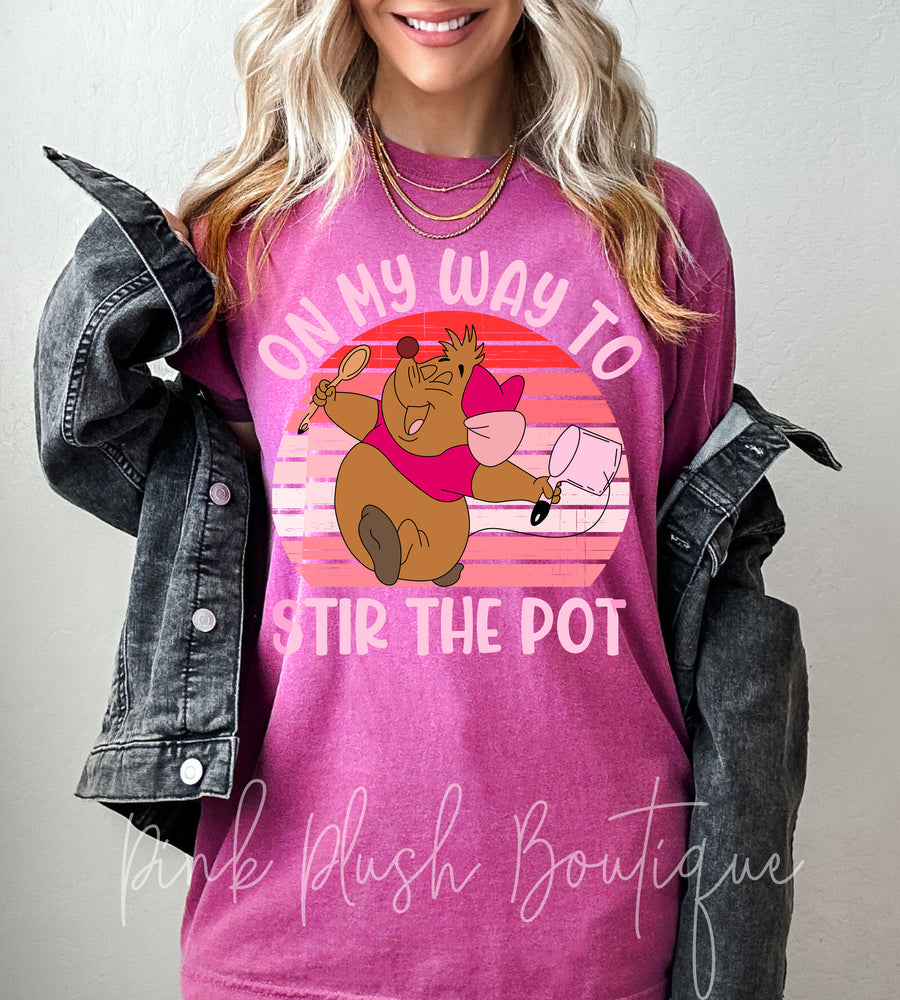 NEW! "On MY Way to Stir the Pot" Tshirt