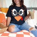 New! "Turkey Face" Thanksgiving T-shirt