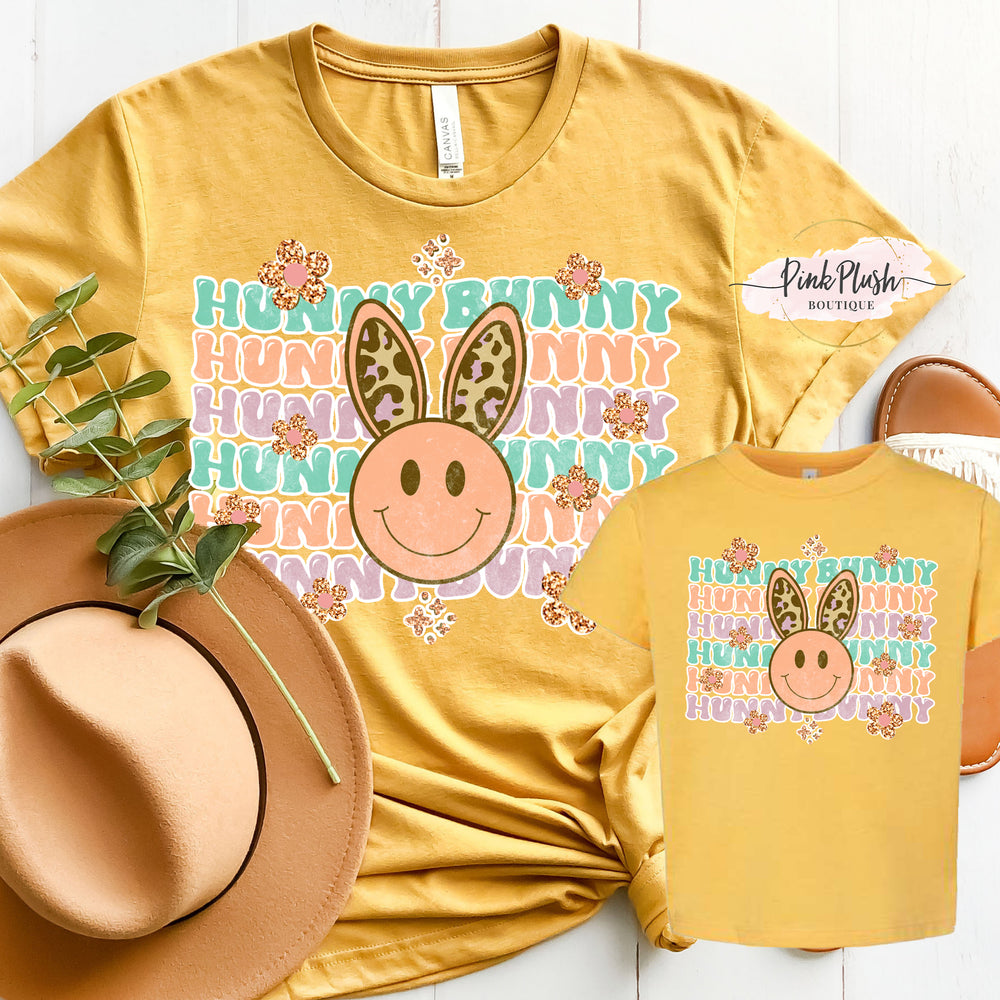 "Hunny Bunny" Mother Daughter Easter Tshirt