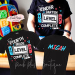 NEW! "Level Complete" Boys Graduation T-shirt (KG - 6th Grade)