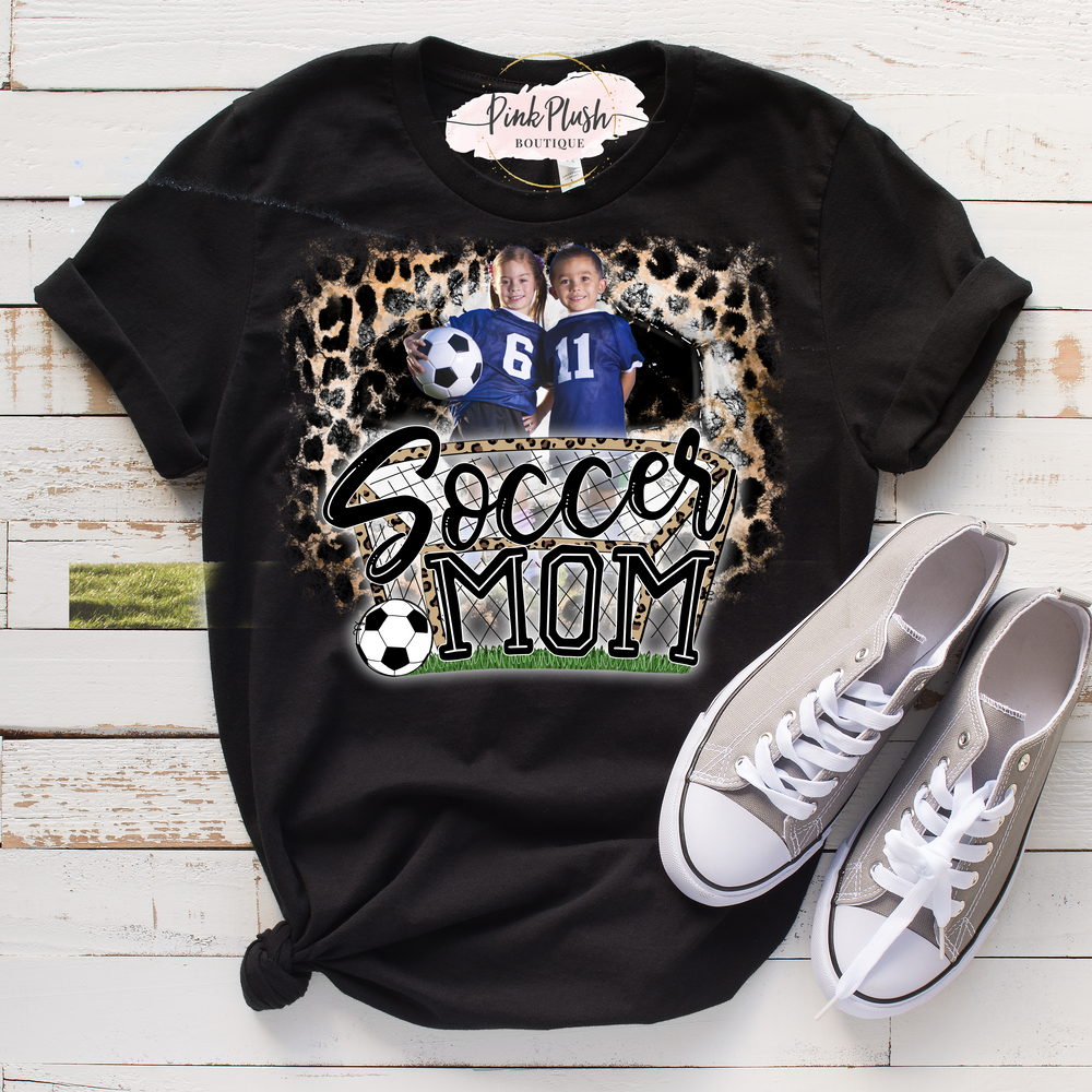 (ADD YOUR OWN PHOTO) "Soccer Mom" Tshirt