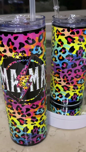 
            
                Load and play video in Gallery viewer, &amp;quot;MAMA + MINI&amp;quot; Rockstar Leopard Tumbler
            
        