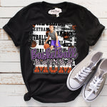 (ADD YOUR OWN PHOTO) "Basketball MOM" Tshirt