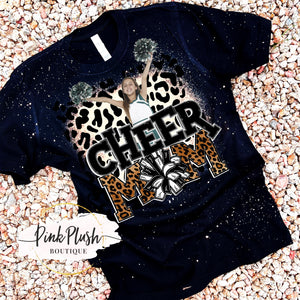 (ADD YOUR OWN PHOTO) "Cheer Mom" Tshirt