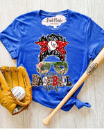 (Add your own photo) ⚾ “Baseball Mom” Tshirt