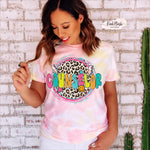 “Counselor” Leopard Circle T-shirt